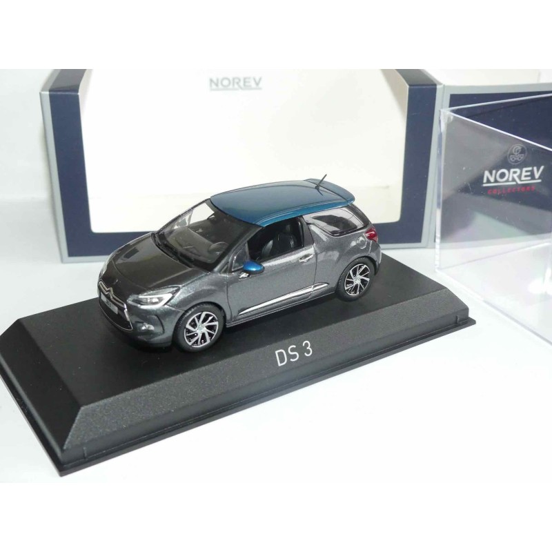 CITROEN DS3 RACING 2015 Gris et Vert Emeraude NOREV 1:43