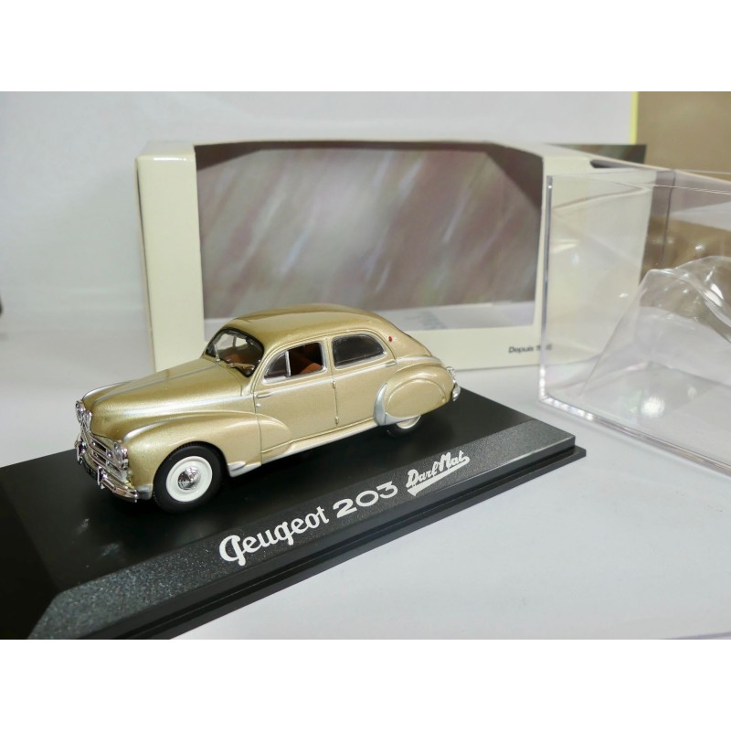PEUGEOT 203 DARLâ€™MAT Beige NOREV 1:43