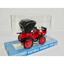 PEUGEOT VICTORIA 1892 Rouge MINIALUXE 1:43 boite vitrine