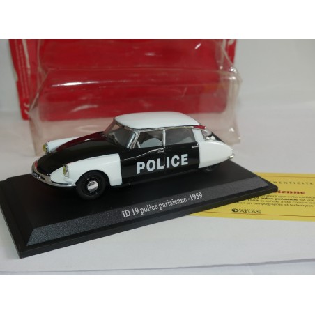 CITROEN ID 19 police parisienne1959 UNIVERSAL HOBBIES  1:43 blister