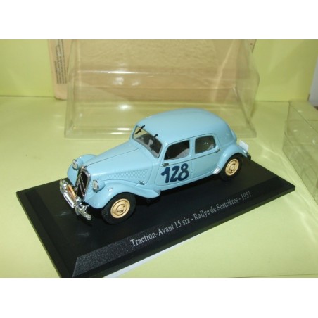CITROEN TRACTION 15 SIX RALLYE DE SIETRIERES 1951 UNIVERSAL HOBBIES  1:43 blister