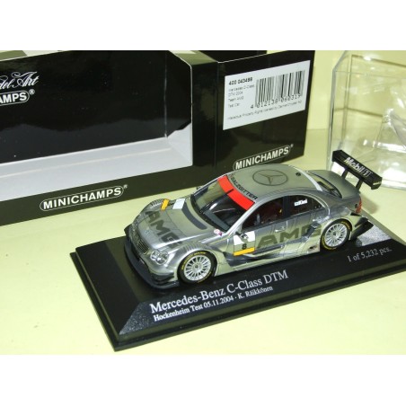 MERCEDES CLASSE C AMG NÂ°8 DTM 2004 HOCKENHEIM TEST RAIKKONEN MINICHAMPS 1:43