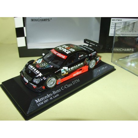 MERCEDES CLASSE C NÂ°2 DTM 2006 D. HILL MINICHAMPS 1:43