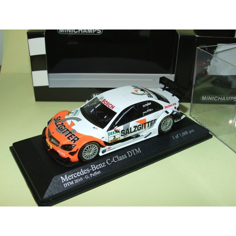 MERCEDES CLASSE C N°3 DTM 2010 PAFFETT MINICHAMPS 1:43