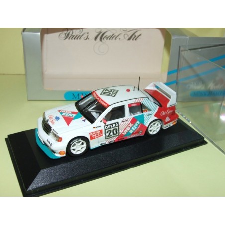 MERCEDES 190 E EVO 2 NÂ°20 DTM 1993 GRAU MINICHAMPS 1:43