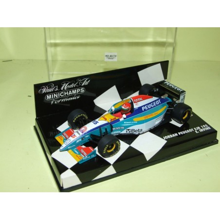 JORDAN PEUGEOT EJR 195 GP 1995 E. IRVINE MINICHAMPS 1:43