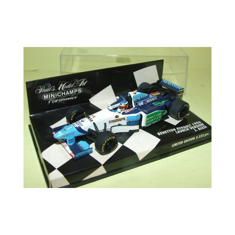 BENETTON RENAULT B196 GP 1996 J. ALESI MINICHAMPS 1:43