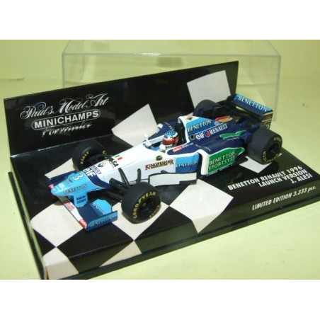 BENETTON RENAULT B196 GP 1996 J. ALESI MINICHAMPS 1:43