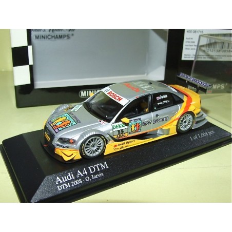 AUDI A4 N°15 DTM 2008 O. JARVIS MINICHAMPS 1:43