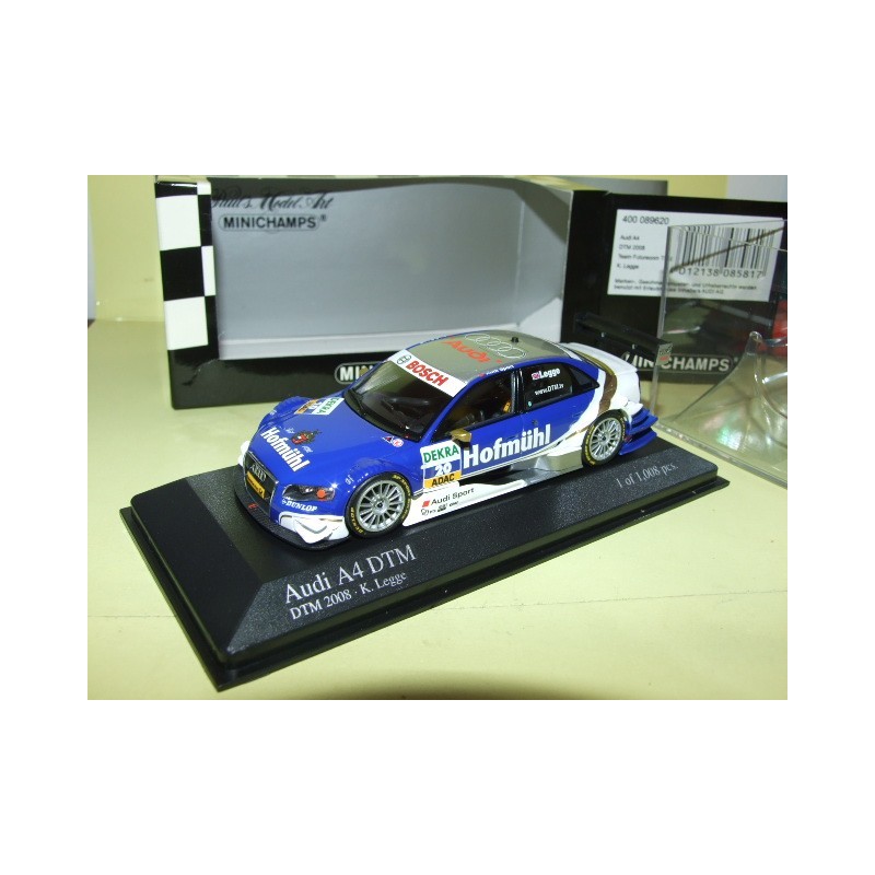 AUDI A4 N°20 DTM 2008 K. LEGGE MINICHAMPS 1:43