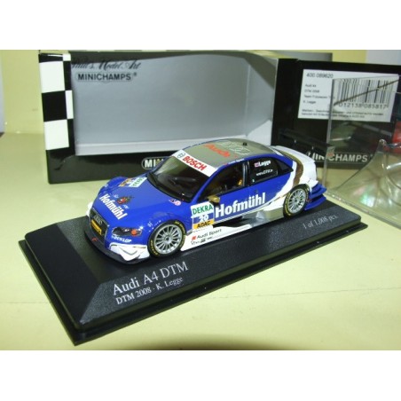 AUDI A4 N°20 DTM 2008 K. LEGGE MINICHAMPS 1:43