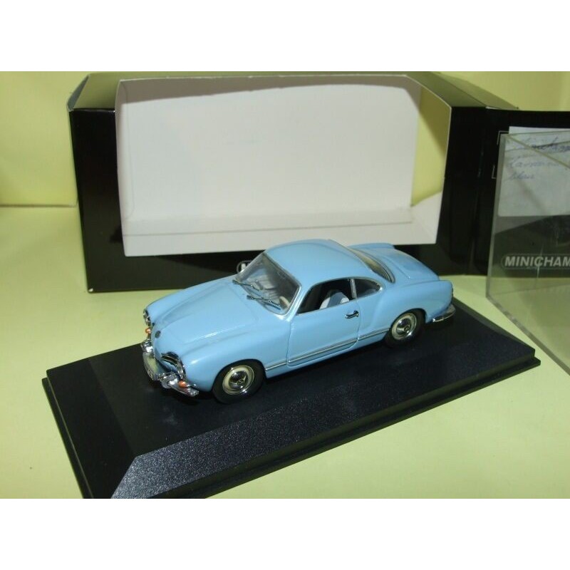 VW KARMANN GHIA 1200 Bleu MINICHAMPS 1:43
