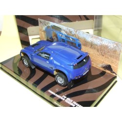 VW TOUAREG RACE Version Homologation PARIS DAKAR 2003 MINICHAMPS 1:43 dÃ©faut contreboite