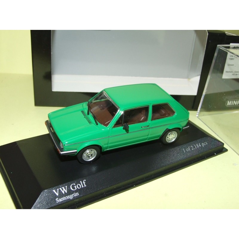 VW GOLF I GLS 1980 Vert MINICHAMPS 1:43