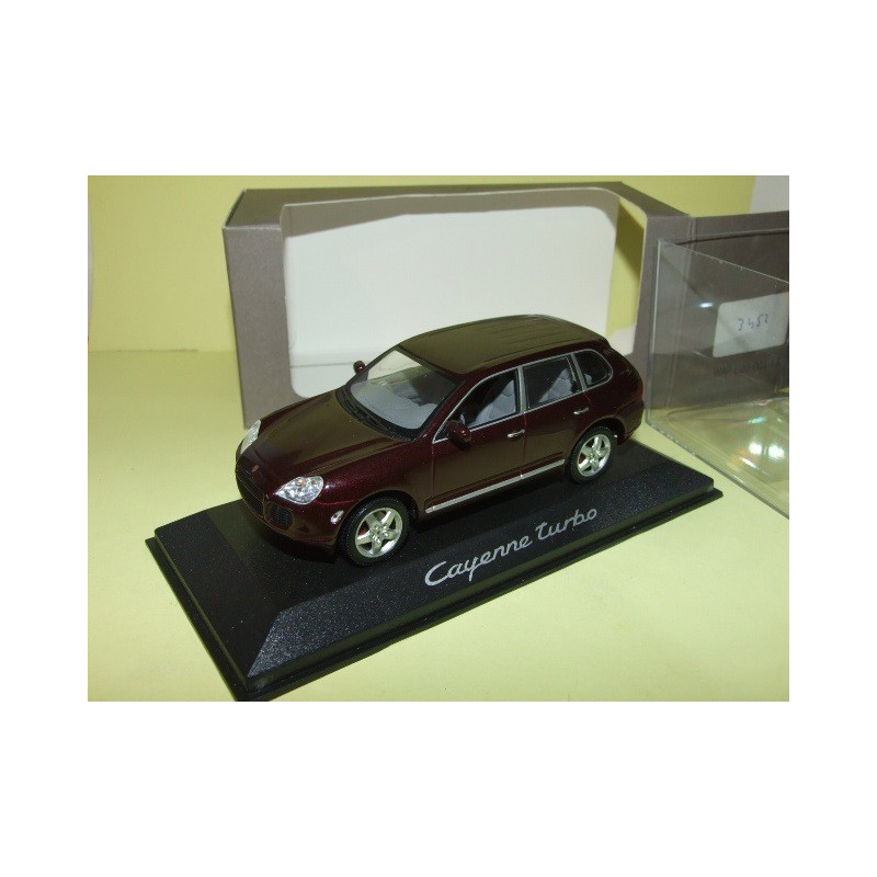 PORSCHE CAYENNE TURBO 955 Bordeaux MINICHAMPS 1:43