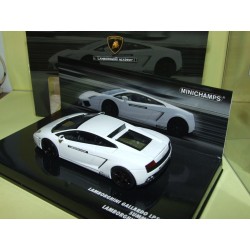 LAMBORGHINI GALLARDO LP560-4  2008 Blanc ACADEMY MINICHAMPS 1:43