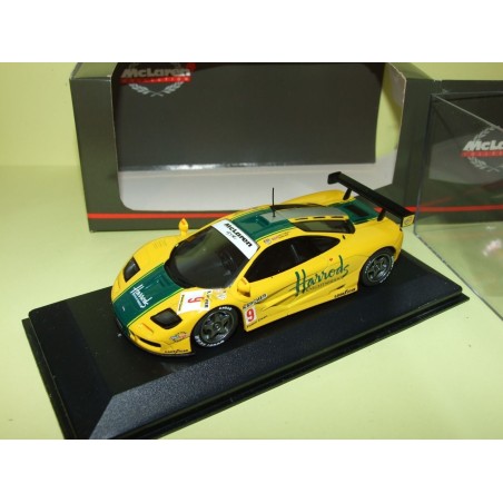McLAREN F1 GTR N°9 MACH ONE WALLACE HARROLDS BPR 1995 MINICHAMPS 1:43
