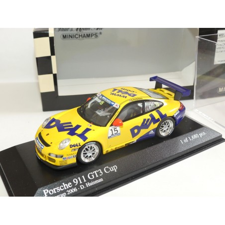 PORSCHE 911 GT3 CUP N°15 SUPERCUP 2006 MINICHAMPS 1:43