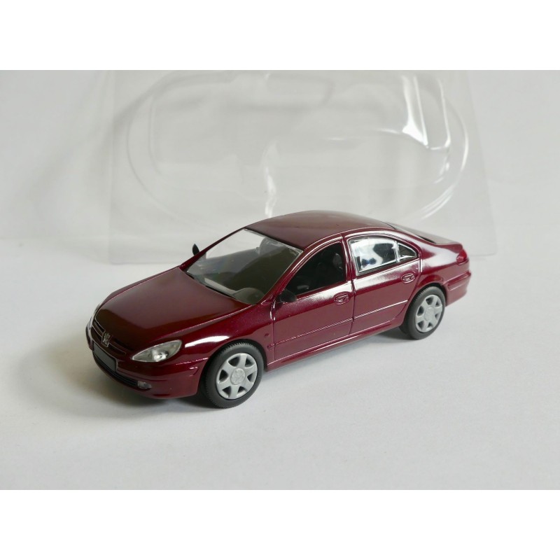 PEUGEOT 607 Rouge Vin NOREV 1:43 sous coque