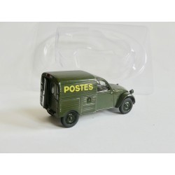 CITROEN 2CV NÂ°002 3CV FOURGONNETTE POSTE NOREV 1:43 sous coque