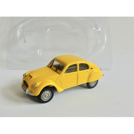 CITROEN 2CV N°012 DAGONET Jaune NOREV 1:43 sous coque