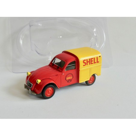 CITROEN 2CV N°030 FOURGONNETTE SHELL NOREV 1:43 sous coque