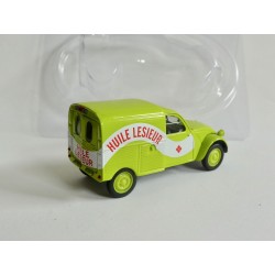 CITROEN 2CV N°032 FOURGONNETTE HUILE LESIEUR NOREV 1:43 sous coque