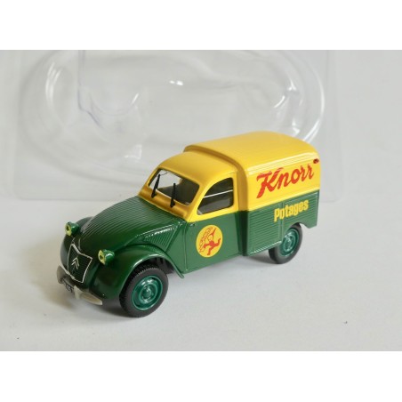 CITROEN 2CV NÂ°034 FOURGONNETTE KNORR NOREV 1:43 sous coque