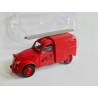 CITROEN 2CV NÂ°038 FOURGONNETTE POMPIERS ALLO 18 NOREV 1:43 sous coque