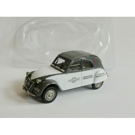 CITROEN 2CV N°046 TOUR DU MONDE 400 JOURS BEAUDOT SEGUELA NOREV 1:43 sous coque