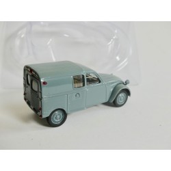 CITROEN 2CV N°058 AZU A VITRE LATERALES NOREV 1:43 sous coque