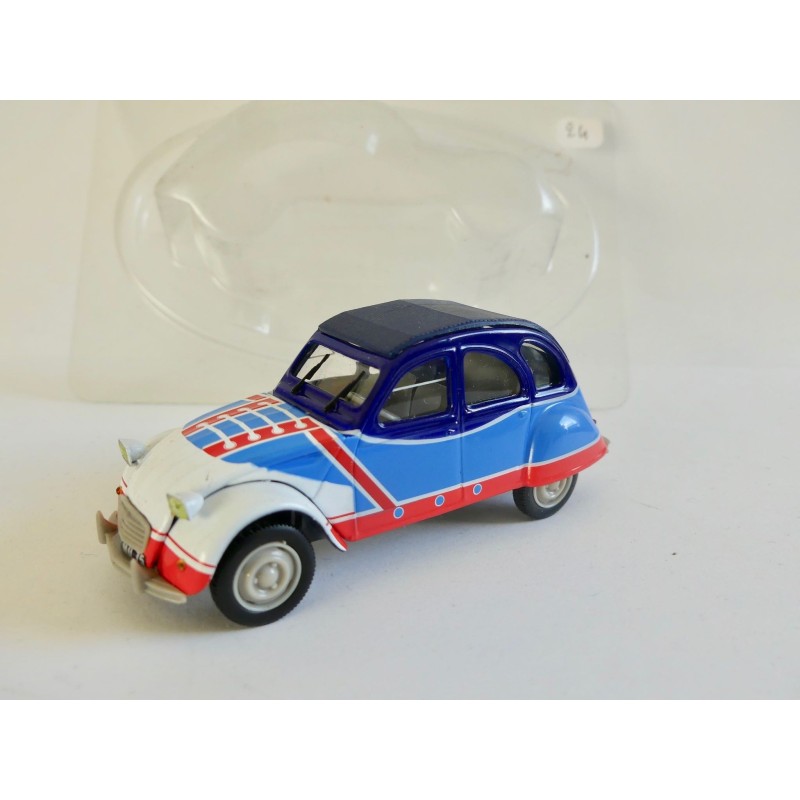 CITROEN 2CV NÂ°024 BASKET 1977 NOREV 1:43 sous coque