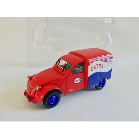CITROEN 2CV NÂ°071 FOURGONNETTE ESSO NOREV 1:43 sous coque