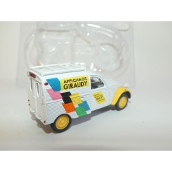 CITROEN 2CV NÂ°073 FOURGONNETTE GIRAUDY NOREV 1:43 sous coque