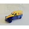 CITROEN 2CV N°076 FOURGONNETTE PATES DELICES NOREV 1:43 sous coque