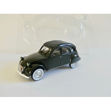 CITROEN 2CV N°083 GUARDIA CIVIL 1966 Noir NOREV 1:43 sous coque