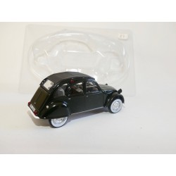 CITROEN 2CV N°083 GUARDIA CIVIL 1966 Noir NOREV 1:43 sous coque
