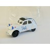 CITROEN 2CV NÂ°086 LA BAROUDEUSE DU TOUR DE MEDITERRANEE 1952 NOREV 1:43 sous coque