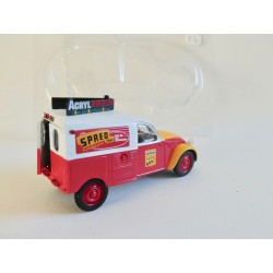 CITROEN 2CV N°087 FOURGONNETTE RIPOLIN 1955 NOREV 1:43 sous coque