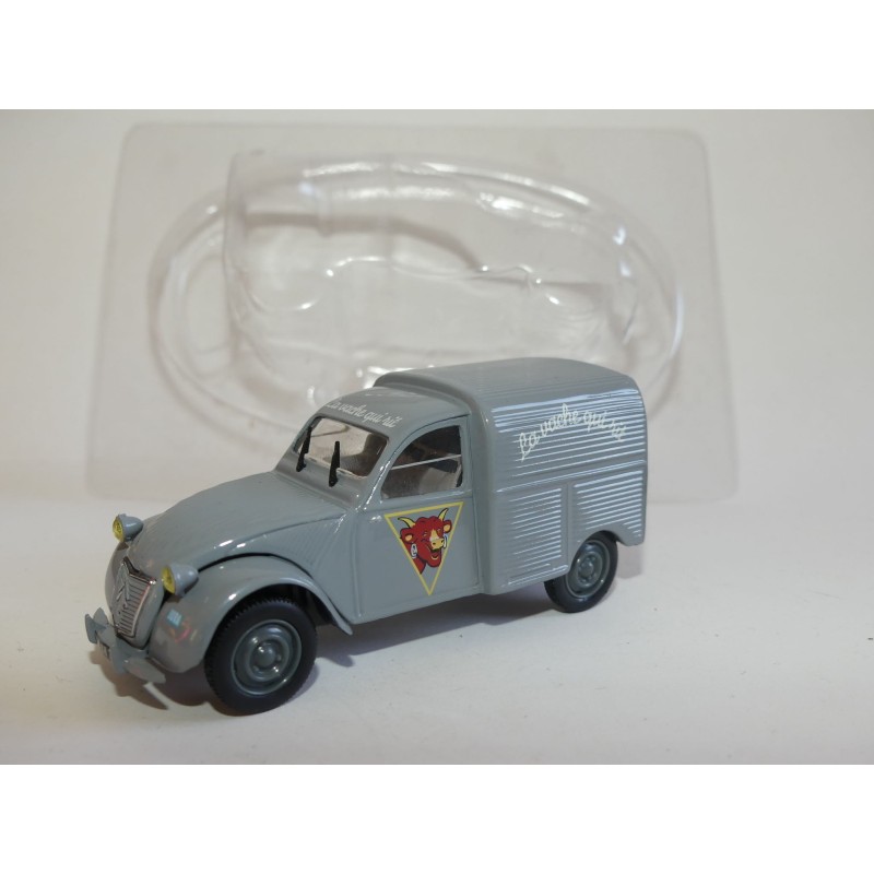 CITROEN 2CV NÂ°116 AZU LA VACHE QUI RIT 1954 NOREV 1:43 sous coque