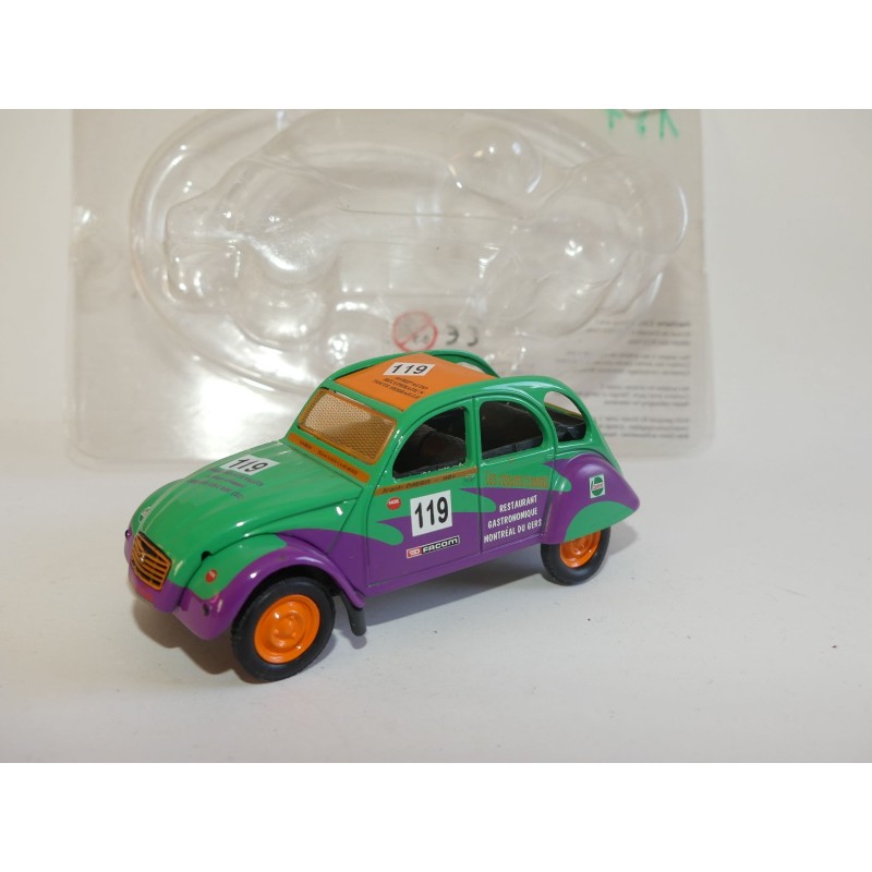 CITROEN 2CV N°157 CROSS NOREV 1:43 sous coque