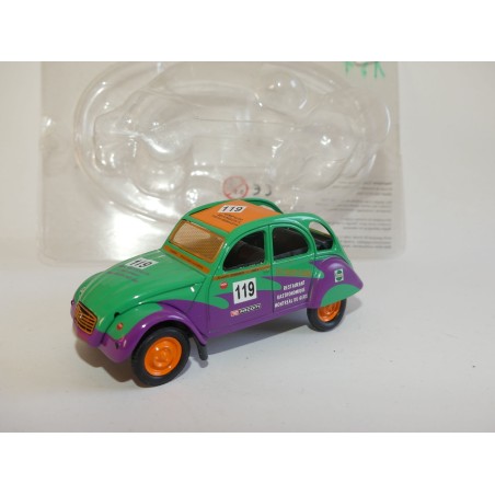 CITROEN 2CV N°157 CROSS NOREV 1:43 sous coque