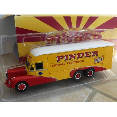 CAMION BERNARD CENTRALE ELECTRIQUE CIRQUE PINDER IXO DIREKT COLLECTIONS 1:43 imperfection