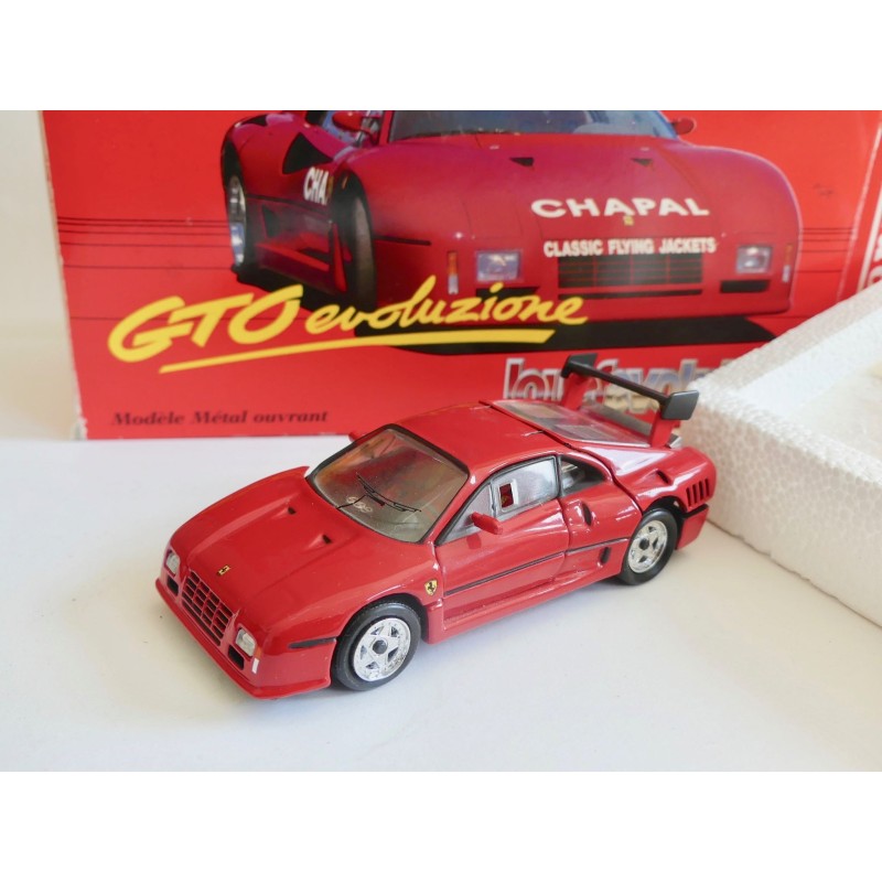 FERRARI GTO EVOLUTION Rouge JOUEF EVOLUTION 1:43 dÃ©faut of referen