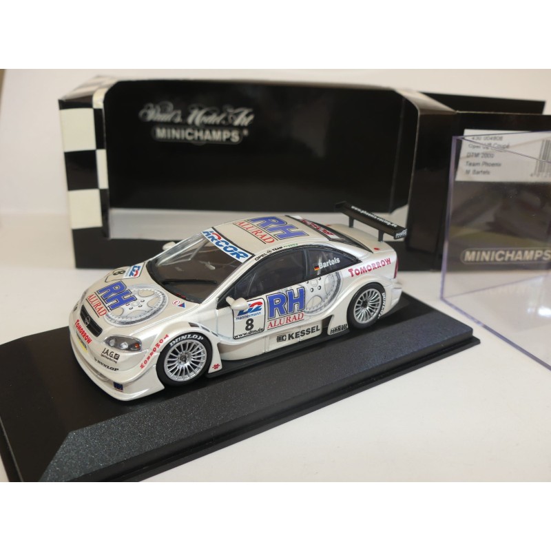 OPEL ASTRA V8 NÂ°8 DTM 2000 M. BARTELS MINICHAMPS 1:43