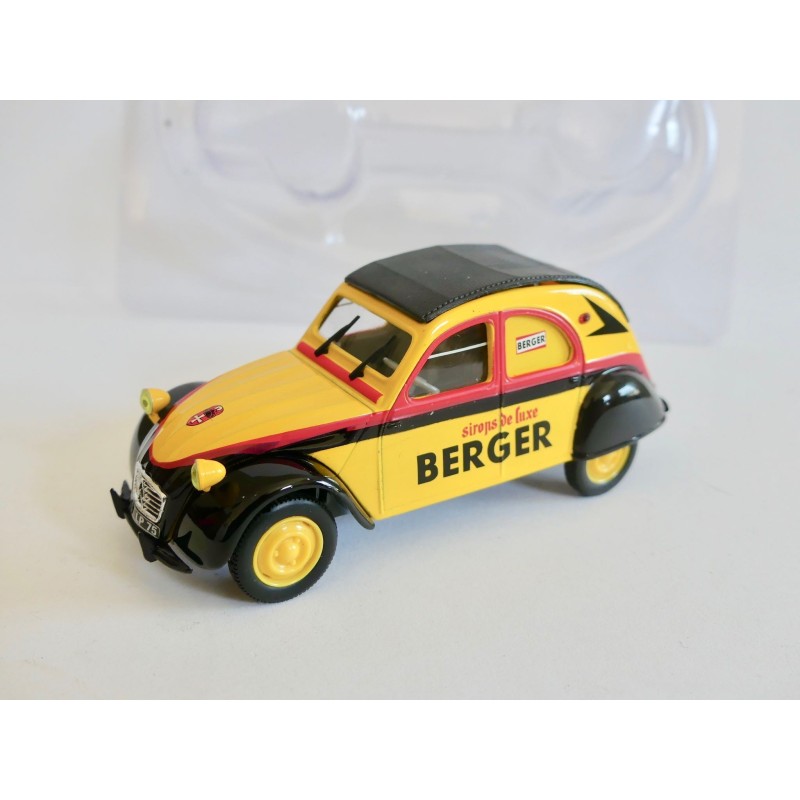 CITROEN 2CV NÂ°056 BERGER TOUR DE FRANCE NOREV 1:43 sous coque