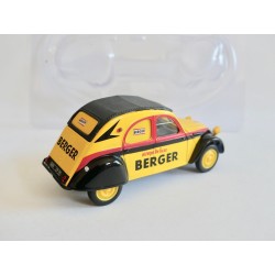 CITROEN 2CV N°056 BERGER TOUR DE FRANCE NOREV 1:43 sous coque