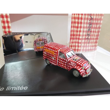 CITROEN 2CV CAMIONNETTE COCHONOU TOUR DE FRANCE NOREV 1:43