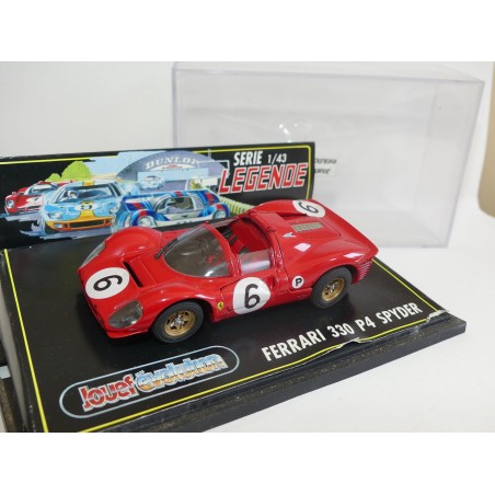 FERRARI 330 P4 N°6 6 Heures De BRANDS HATCH 1967 JOUEF 1:43 imperfection