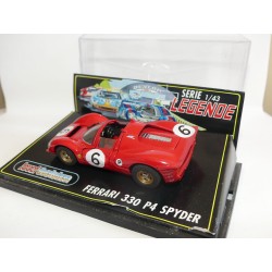 FERRARI 330 P4 N°6 6 Heures De BRANDS HATCH 1967 JOUEF 1:43 imperfection
